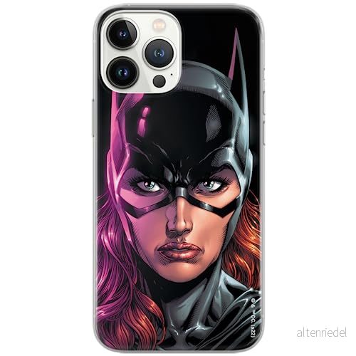 ERT GROUP mobiltelefonfodral för Iphone 13 PRO MAX originalt och officiellt licensierat DC mönster Bat Girl 013 optimalt anpassad till formen på mobiltelefonen, fodral tillverkad av TPU plast 5905131560001