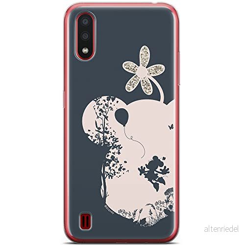 ERT GROUP mobiltelefonfodral för Samsung A01 originalt och officiellt licensierat Disney mönster Minnie 013 optimalt anpassad till formen på mobiltelefonen, fodral tillverkad av TPU plast 5904805430220