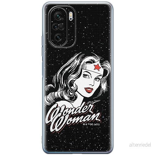 ERT GROUP mobiltelefonfodral för Xiaomi MI 11i/ REDMI K40/K40 PRO/POCO F3/ F3 PRO originalt och officiellt licensierat DC mönster Wonder Woman 023, fodral tillverkad av TPU plast 5905511883973