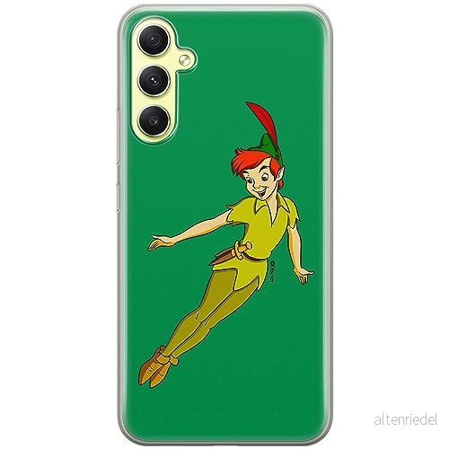 ERT GROUP mobiltelefonfodral för Samsung A34 5G originalt och officiellt licensierat Disney mönster Peter Pan 001 optimalt anpassad till formen på mobiltelefonen, fodral tillverkad av TPU plast 5905511784713