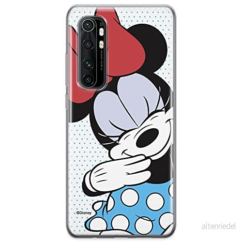 ERT GROUP mobiltelefonfodral för Xiaomi MI NOTE 10 Lite originalt och officiellt licensierat Disney mönster Minnie 033 optimalt anpassad till formen på mobiltelefonen, fodral tillverkad av TPU plast 5904805591501