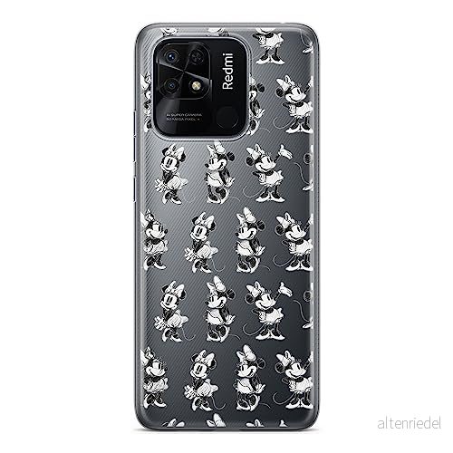 ERT GROUP mobiltelefonfodral för Xiaomi REDMI 10C originalt och officiellt licensierat Disney mönster Minnie 018 optimalt anpassad till formen på mobiltelefonen, gedeeltelijk transparant 5905511541613