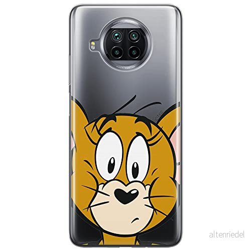 ERT GROUP mobiltelefonfodral för Xiaomi REDMI NOTE 9T originalt och officiellt licensierat Tom and Jerry mönster 002 optimalt anpassad till formen på mobiltelefonen, gedeeltelijk transparant 5904805650383