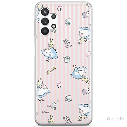 ERT GROUP mobiltelefonfodral för Samsung A32 5G originalt och officiellt licensierat Disney mönster Alice 001 optimalt anpassad till formen på mobiltelefonen, gedeeltelijk transparant 5903040047149