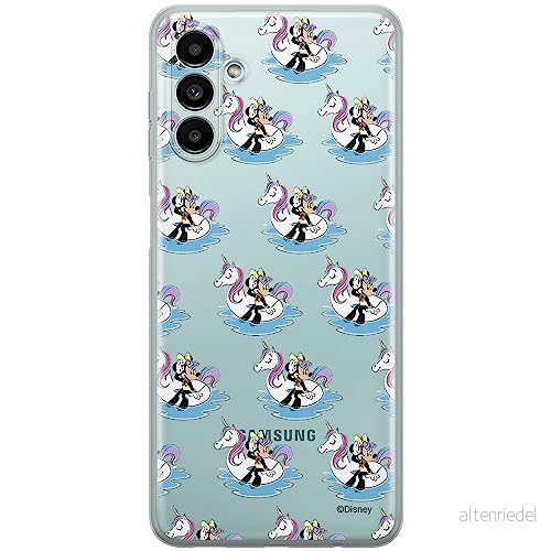 ERT GROUP mobiltelefonfodral för Samsung A13 5G/A04S originalt och officiellt licensierat Disney mönster Minnie 030 optimalt anpassad till formen på mobiltelefonen, gedeeltelijk transparant 5904805566561