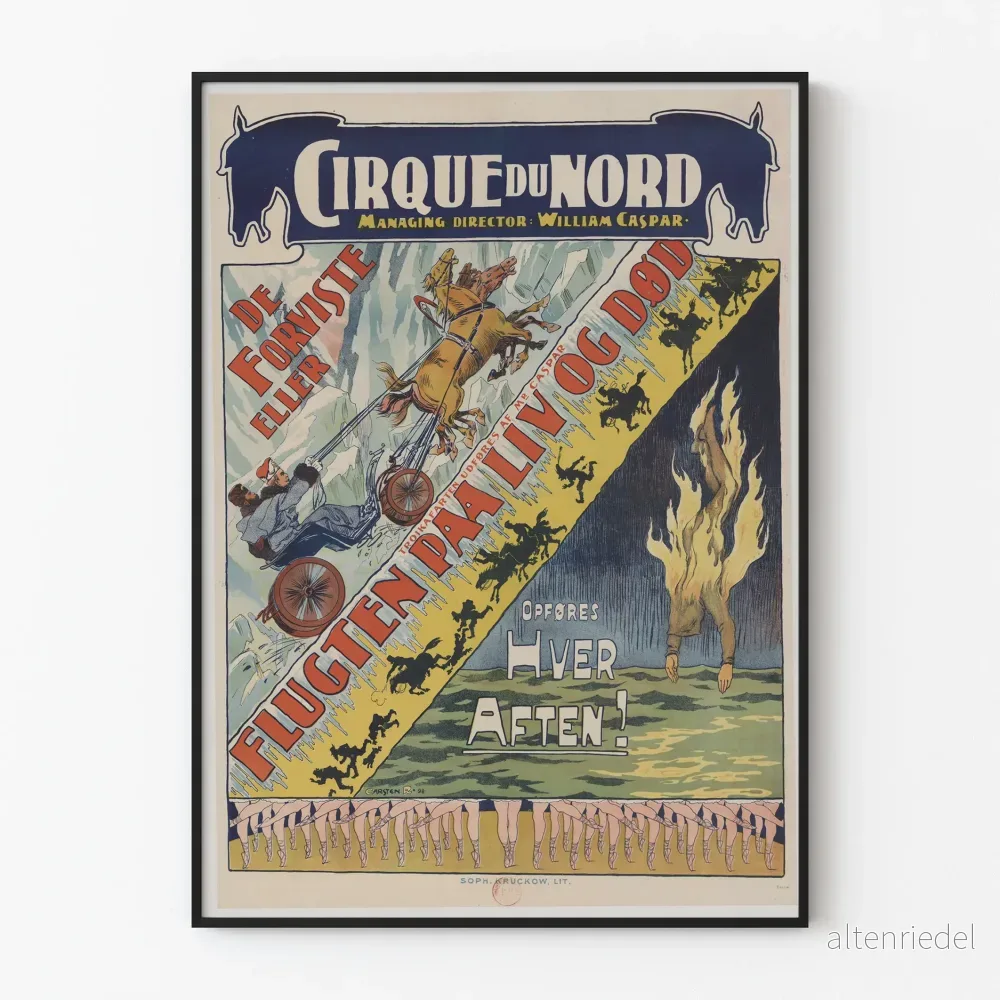 Cirque du Nord - Kaross och Eld Poster