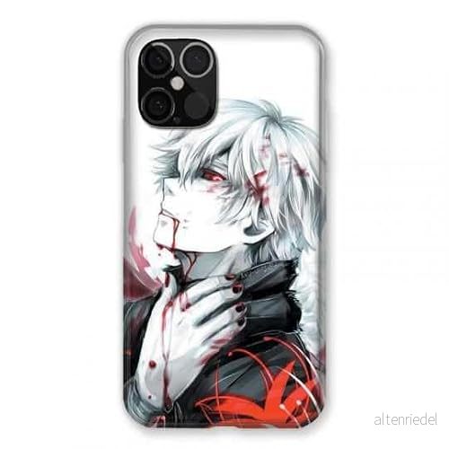 Fodral för Iphone 12/12 Pro Manga Kaneki vit 3614849896679
