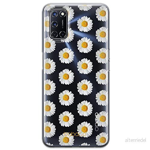 ERT GROUP mobiltelefonfodral för Oppo A92/ A72/ A52 originalt och officiellt licensierat Babaco mönster Flowers 009 optimalt anpassad till formen på mobiltelefonen, gedeeltelijk transparant 5903040202357