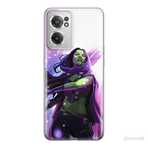 ERT GROUP mobiltelefonfodral för Oneplus NORD CE 2 originalt och officiellt licensierat Marvel mönster Gamora 001 optimalt anpassad till formen på mobiltelefonen, fodral tillverkad av TPU plast 5905511300395