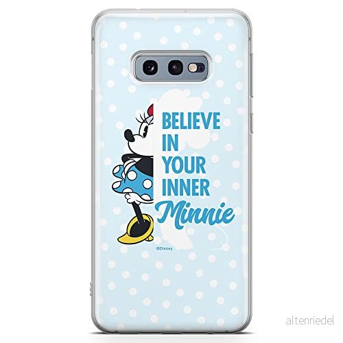 ERT GROUP mobiltelefonfodral för Samsung S10e originalt och officiellt licensierat Disney mönster Minnie 047 optimalt anpassad till formen på mobiltelefonen, fodral tillverkad av TPU plast 5902980275568
