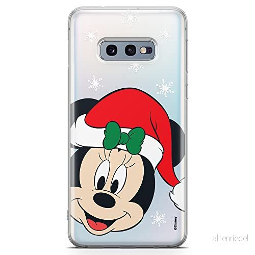 ERT GROUP mobiltelefonfodral för Samsung S10e originalt och officiellt licensierat Disney mönster Minnie 060 optimalt anpassad till formen på mobiltelefonen, gedeeltelijk transparant 5903932042634