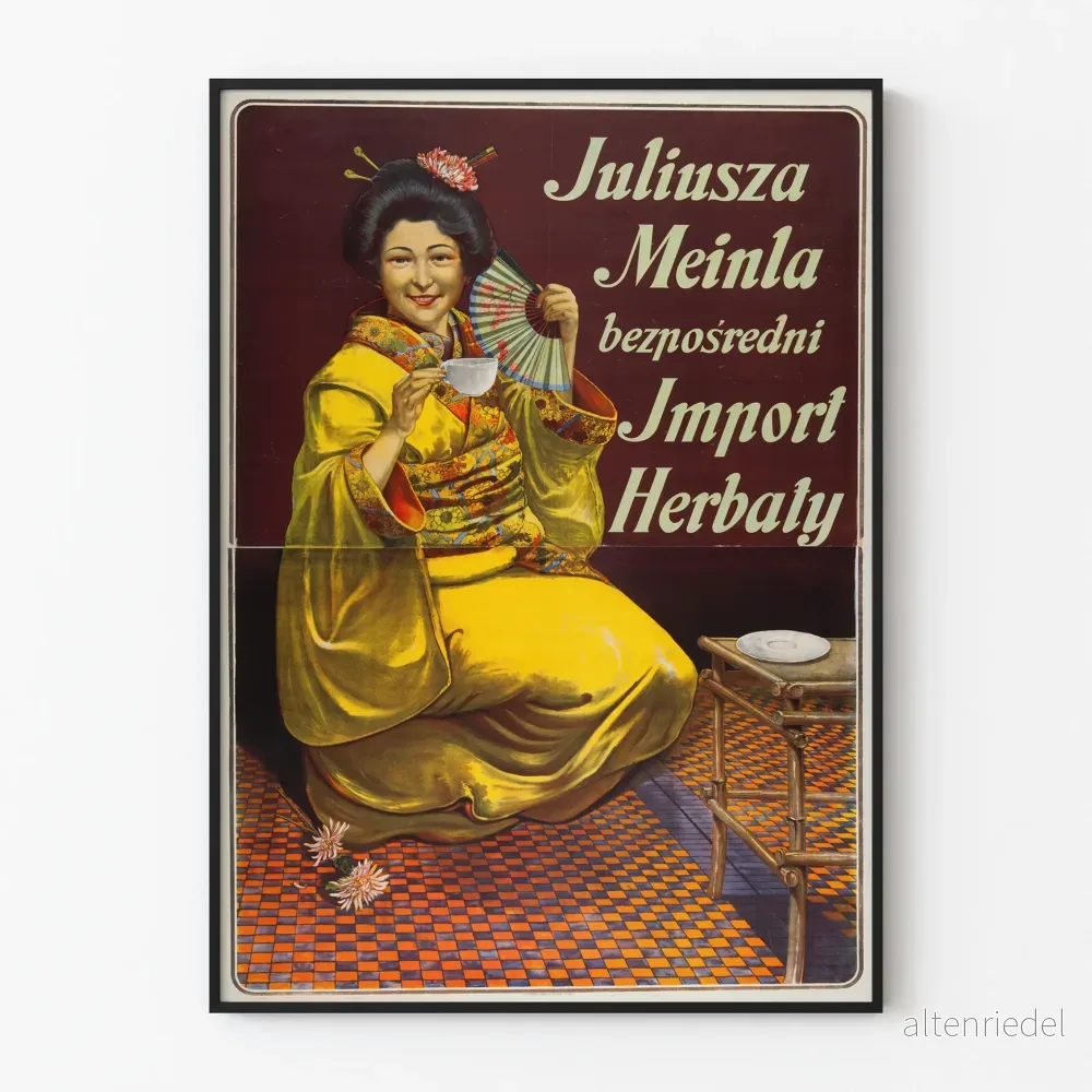 Vintage reklamposter import direkt från Juliusza Meinla te Vintage reklamposter import direkt från Juliusza Meinla te
