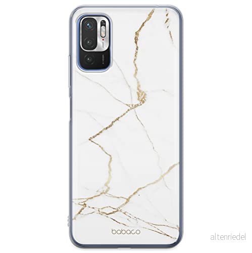 ERT GROUP mobiel telefoonhoesje voor Xiaomi REDMI NOTE 10 5G / POCO M3 PRO origineel en officieel erkend Babaco patroon Marble 014, hoesje is gemaakt van TPU 5904805611582