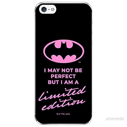 ERT GROUP mobiltelefonfodral för Iphone 5/5S/SE originalt och officiellt licensierat DC mönster Batman 062 optimalt anpassad till formen på mobiltelefonen, fodral tillverkad av TPU plast 5905131514028