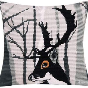 Vervaco Kudde Hugo, 100% bomull flerfärgad, 18 x 1 24 cm 5413480537822 Vervaco Kudde Hugo, 100% bomull flerfärgad, 18 x 1 24 cm 5413480537822