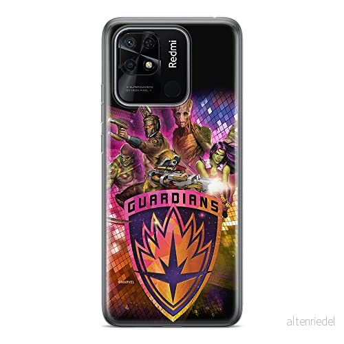 ERT GROUP mobiltelefonfodral för Xiaomi REDMI 10C originalt och officiellt licensierat Marvel mönster Guardians of the Galaxy 013 anpassad till formen på mobiltelefonen, fodral tillverkad av TPU plast 5905511533809