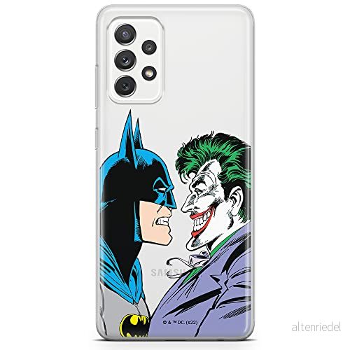 ERT GROUP mobiltelefonfodral för Samsung A33 5G originalt och officiellt licensierat DC mönster Batman & Joker 005 optimalt anpassad till formen på mobiltelefonen, gedeeltelijk transparant 5905131503336