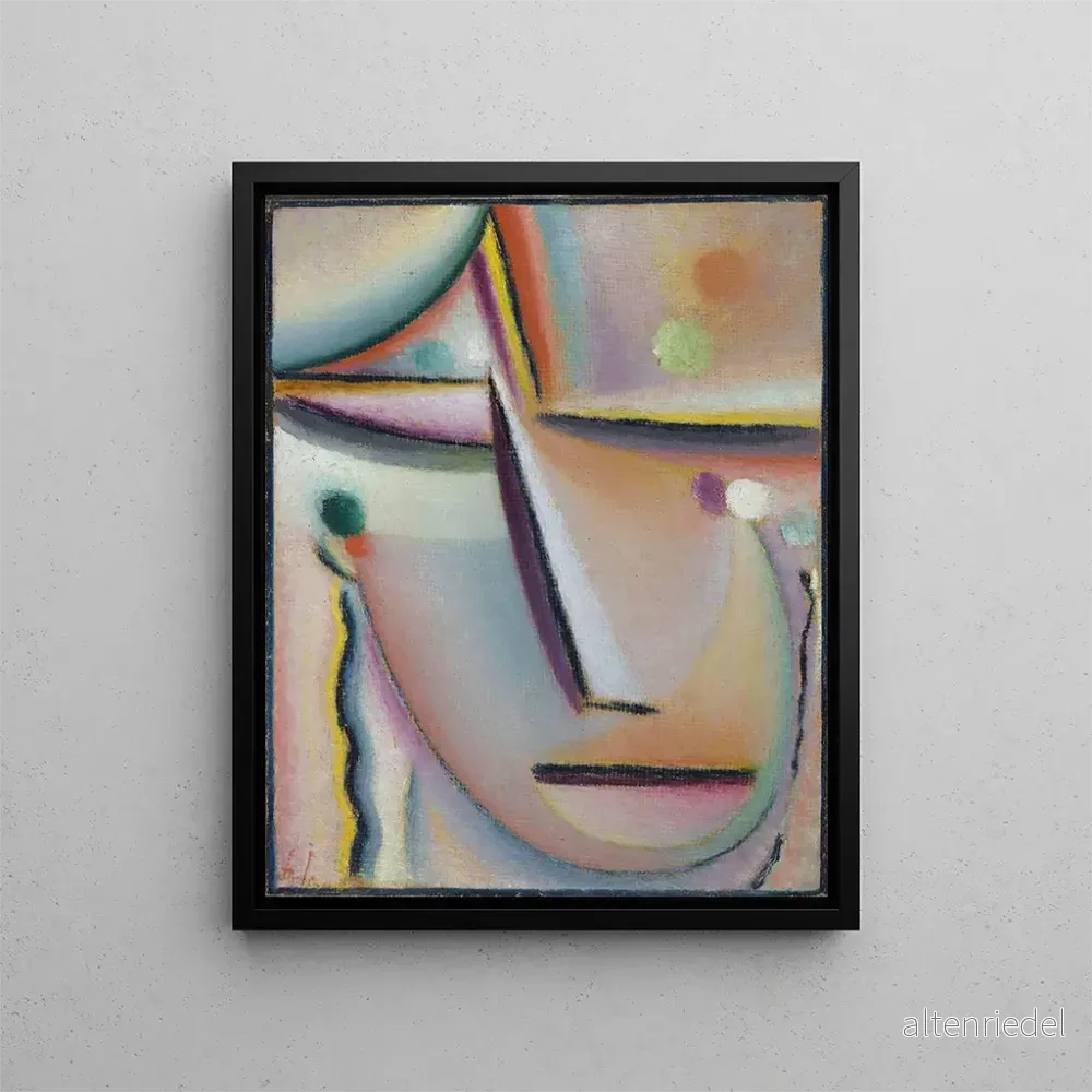 Målning Meditation Bönen - Alexej von Jawlensky | Konsttryck