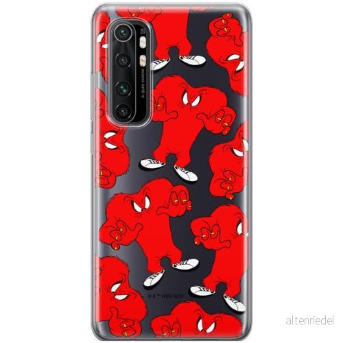 ERT GROUP mobiltelefonfodral för Xiaomi MI NOTE 10 Lite originalt och officiellt licensierat Looney Tunes mönster Gossamer 001 optimalt anpassad till formen på mobiltelefonen, gedeeltelijk transparant 5905511676001