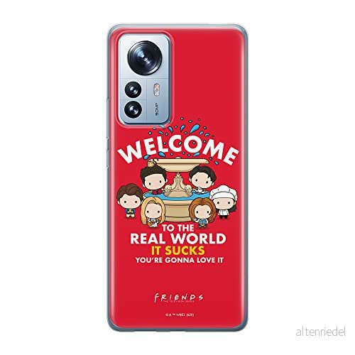 ERT GROUP mobiltelefonfodral för Xiaomi 12 PRO originalt och officiellt licensierat Friends mönster 005 optimalt anpassad till formen på mobiltelefonen, fodral tillverkad av TPU plast 5905511523732