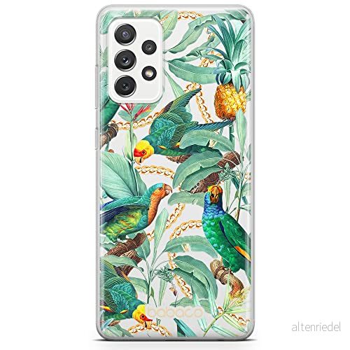 ERT GROUP mobiltelefonfodral för Samsung A52 5G / LTE 4G A52S originalt och officiellt licensierat Babaco mönster Flowers 058 anpassad till formen på mobiltelefonen, gedeeltelijk transparant 5905131370969