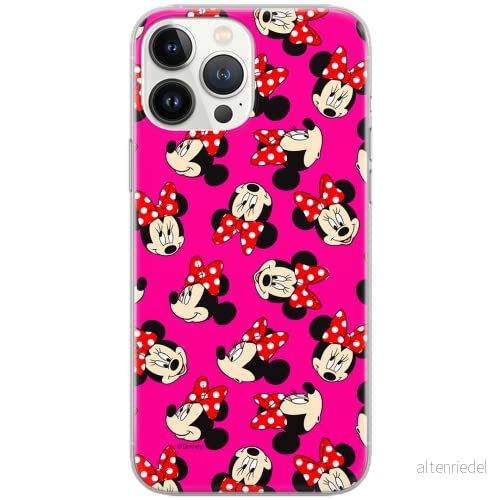 ERT GROUP mobiltelefonfodral för Xiaomi REDMI 9 originalt och officiellt licensierat Disney mönster Minnie 019 optimalt anpassad till formen på mobiltelefonen, fodral tillverkad av TPU plast 5903040287408