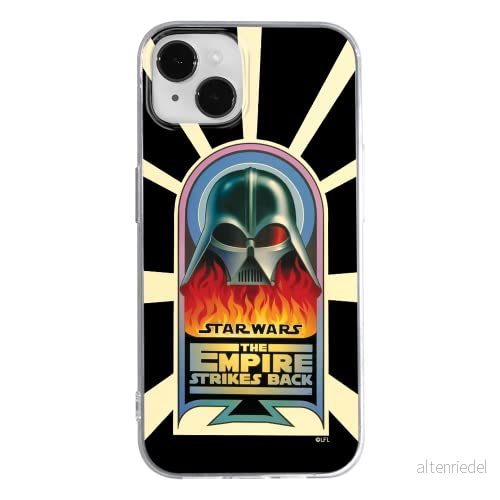 ERT GROUP mobiltelefonfodral för Apple Iphone 14 PLUS originalt och officiellt licensierat Star Wars mönster Darth Vader 027 anpassad till formen på mobiltelefonen, fodral tillverkad av TPU plast 5905131905741