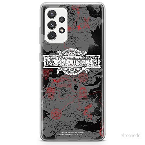 ERT GROUP mobiltelefonfodral för Samsung A73 5G originalt och officiellt licensierat Game od Thrones mönster of 010 anpassad till formen på mobiltelefonen, fodral tillverkad av TPU plast 5904805517877