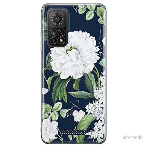 ERT GROUP mobiltelefonfodral för Huawei P20 originalt och officiellt licensierat Babaco mönster Flowers 031 Vit optimalt anpassad till formen på mobiltelefonen, fodral tillverkad av TPU plast 5905131280091