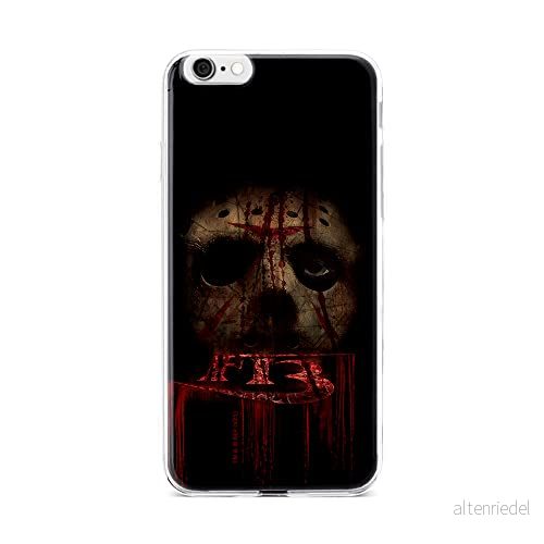 ERT GROUP mobiltelefonfodral för Iphone 6/6S originalt och officiellt licensierat Horror mönster Friday the 13th 013 optimalt anpassad till formen på mobiltelefonen, fodral tillverkad av TPU plast 5905511109516