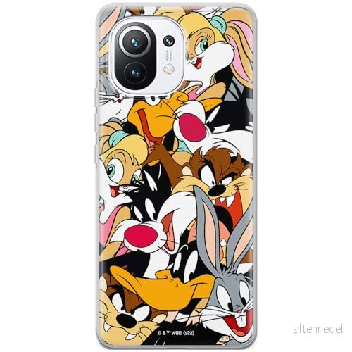 ERT GROUP mobiltelefonfodral för Xiaomi 11 originalt och officiellt licensierat Looney Tunes mönster 022 optimalt anpassad till formen på mobiltelefonen, fodral tillverkad av TPU plast 5905511684457