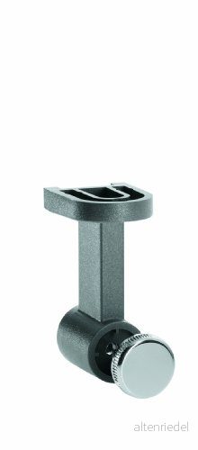 RÖSLE Takfäste, 18/10 rostfritt stål, fastsättning av standardlister på övre skåp, 6,1 x 3,7 3 cm, silverfärger 4004293195593