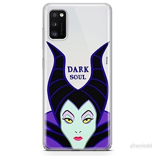 ERT GROUP mobiltelefonfodral för Samsung A41 originalt och officiellt licensierat Disney mönster Maleficent 001 optimalt anpassad till formen på mobiltelefonen, gedeeltelijk transparant 5903537583990