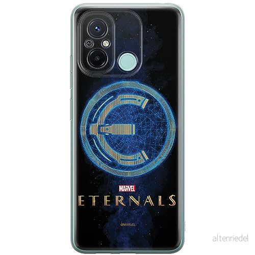 ERT GROUP mobiltelefonfodral för Xiaomi REDMI 12C/ 11A originalt och officiellt licensierat Marvel mönster Eternals 005 anpassad till formen på mobiltelefonen, fodral tillverkad av TPU plast 5905511845681