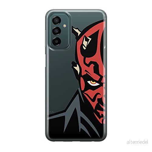 ERT GROUP mobiltelefonfodral för Samsung M13 4G/M23 5G/F23 originalt och officiellt licensierat Star Wars mönster Darth Maul 003 anpassad till formen på mobiltelefonen, gedeeltelijk transparant 5905511363598