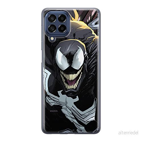 ERT GROUP mobiltelefonfodral för Samsung M33 5G originalt och officiellt licensierat Marvel mönster Venom 002 optimalt anpassad till formen på mobiltelefonen, fodral tillverkad av TPU plast 5905511341305