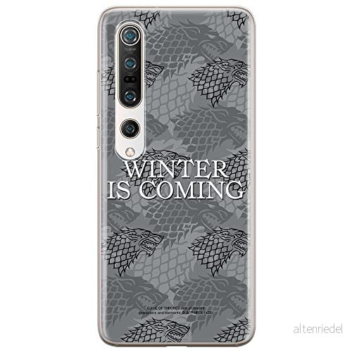 ERT GROUP mobiltelefonfodral för Xiaomi MI 10 / PRO originalt och officiellt licensierat Game od Thrones mönster of 019, fodral tillverkad av TPU plast 5903932692419