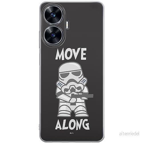ERT GROUP mobiltelefonfodral för Realme C55 originalt och officiellt licensierat Star Wars mönster Stormtrooper 002 optimalt anpassad till formen på mobiltelefonen, fodral tillverkad av TPU plast 5905511862282