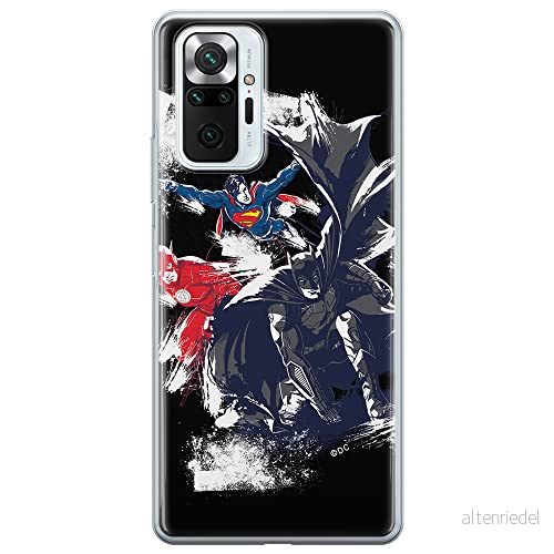 ERT GROUP mobiltelefonfodral för Xiaomi REDMI NOTE 10 PRO originalt och officiellt licensierat DC mönster Justice League 002 anpassad till formen på mobiltelefonen, fodral tillverkad av TPU plast 5903932823073
