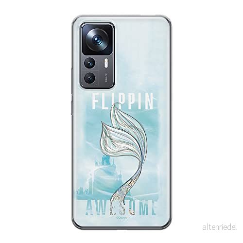 ERT GROUP mobiltelefonfodral för Xiaomi 12T/12T pro/K50 Ultra originalt och officiellt licensierat Disney mönster Ariel 006 anpassad till formen på mobiltelefonen, fodral tillverkad av TPU plast 5905511570750