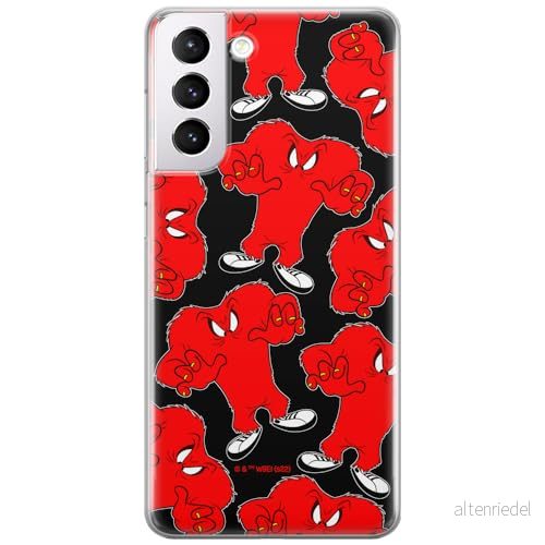 ERT GROUP mobiltelefonfodral för Samsung S21 originalt och officiellt licensierat Looney Tunes mönster Gossamer 001 optimalt anpassad till formen på mobiltelefonen, fodral tillverkad av TPU plast 5905511673741