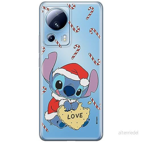 ERT GROUP mobiltelefonfodral för Xiaomi 13 LITE/CIVI 2 originalt och officiellt licensierat Disney mönster Stitch 010 optimalt anpassad till formen på mobiltelefonen, gedeeltelijk transparant 5905511917920