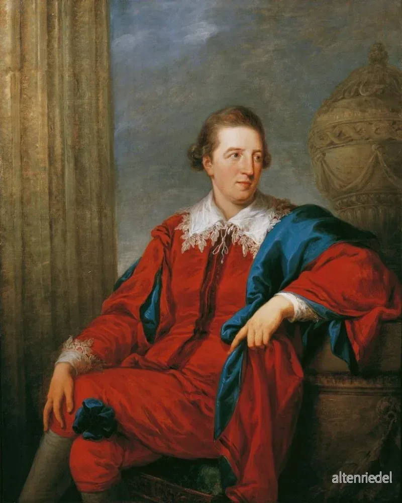 Målning John Simpson, far till Maria Susanna Lady Ravensworth - Angelica Kauffman | Konsttryck - Bild 2