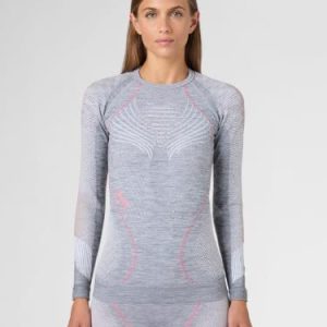 UYN dam Ambityon Uw långärmad smält Grey Melange/Nude/Salmon S/M 8054216258016