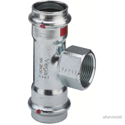 Viega Prestabo T-Stycke 22x½ 4015211558901