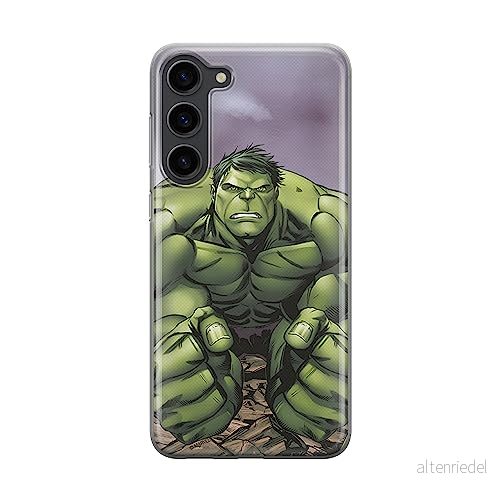 ERT GROUP mobiltelefonfodral för Samsung S23 PLUS originalt och officiellt licensierat Marvel mönster Hulk 004 optimalt anpassad till formen på mobiltelefonen, fodral tillverkad av TPU plast 5905511437558