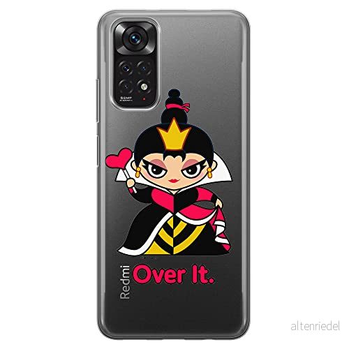 ERT GROUP mobiltelefonfodral för Xiaomi REDMI 10 originalt och officiellt licensierat Disney mönster Queen of Hearts 001, gedeeltelijk transparant 5905131425430