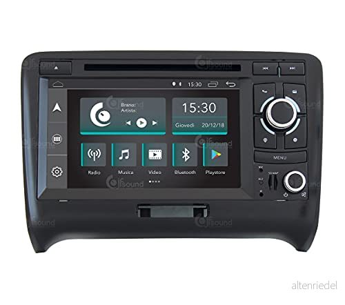 Costum Fit Bilradio för Audi TT Android GPS Bluetooth WiFi USB Full HD Touchscreen Display 7" Easyconnect 8059307170048