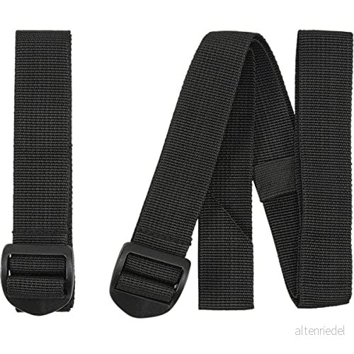 Brandit Packrem packningsremmar (2 pack), färg: svart, längd: 120 cm 4051773182277