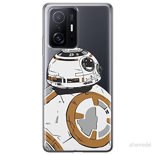 ERT GROUP mobiltelefonfodral för Xiaomi 11T 5G / PRO originalt och officiellt licensierat Star Wars mönster BB 8 009 optimalt anpassad till formen på mobiltelefonen, gedeeltelijk transparant 5904805557651